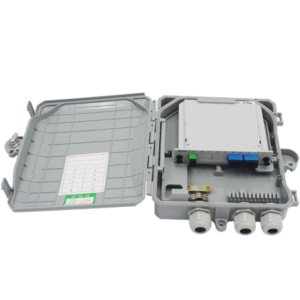 144 Fiber Optic Enclosures Optical Fiber Distribution Box With SC Adapter Pigtail