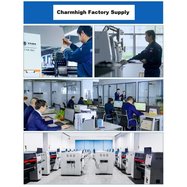 Auto Rails Grinding Screw PCB Assembly Machine CHM-751 Charmhigh 6 Heads