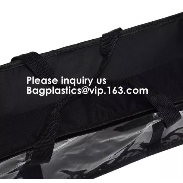PVC Tote Bag Interior Mesh Reinforced Double-Stitched Handle Storage Bags hold up Bags measure 56 x 21 x 16cm Holds appr