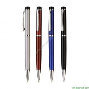 China business metal pen, imprinted gift hotel logo pen on sale