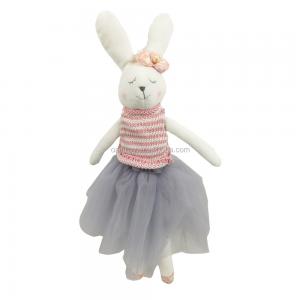 Quality ODM OEM Custom Stuffed Skirt Rabbit Toys Birthday Gifts Beautiful Soft Animal Toys Cute for sale