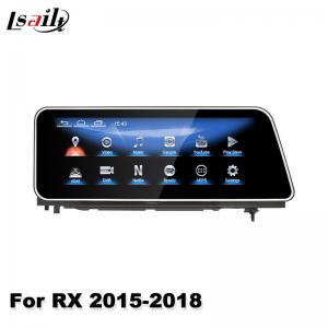 Quality Lsailt 12.3 Inch Android Car Multimedia Carplay Screen For Lexus RX350 RX450H RX200T RX for sale