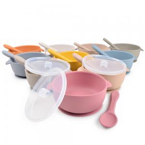 Quality Lightweight Leak Proof Silicone Feeding Bowl For Baby And Pet for sale