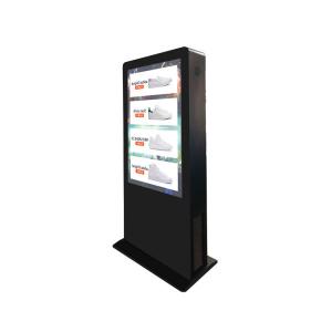 China Lightning Protection Outdoor Touch Screen Kiosks , Free Standing Digital Display Screens on sale
