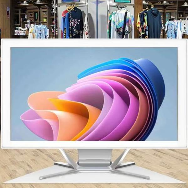 Factory Direct 21.5'' 23.8'' 27 Inch Desktop Monitor with Built in Webcam All-in-one Android and Win System Capacitive Touch