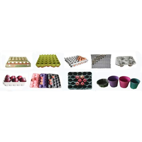 Paper Pulp Molding Machine , Semi-automatic Industrial Packages Forming Machine