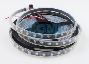China Colour Changing Led Strip Lights , Programmable LED Strip Lights Black PCB on sale