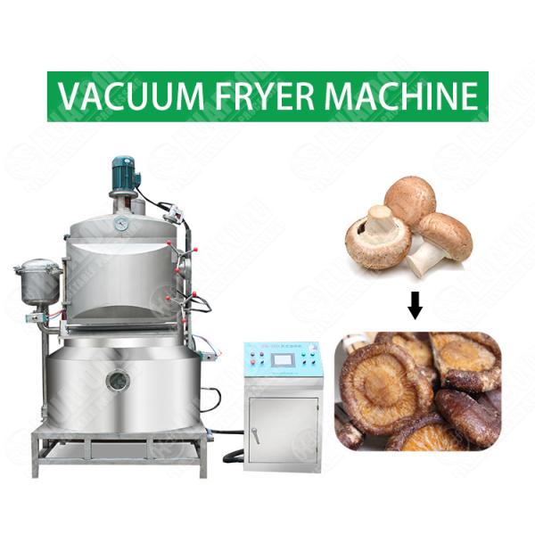 Vacuum Automatic Fryer Machine Low Temperature Fruit Vegetable Fried Machine