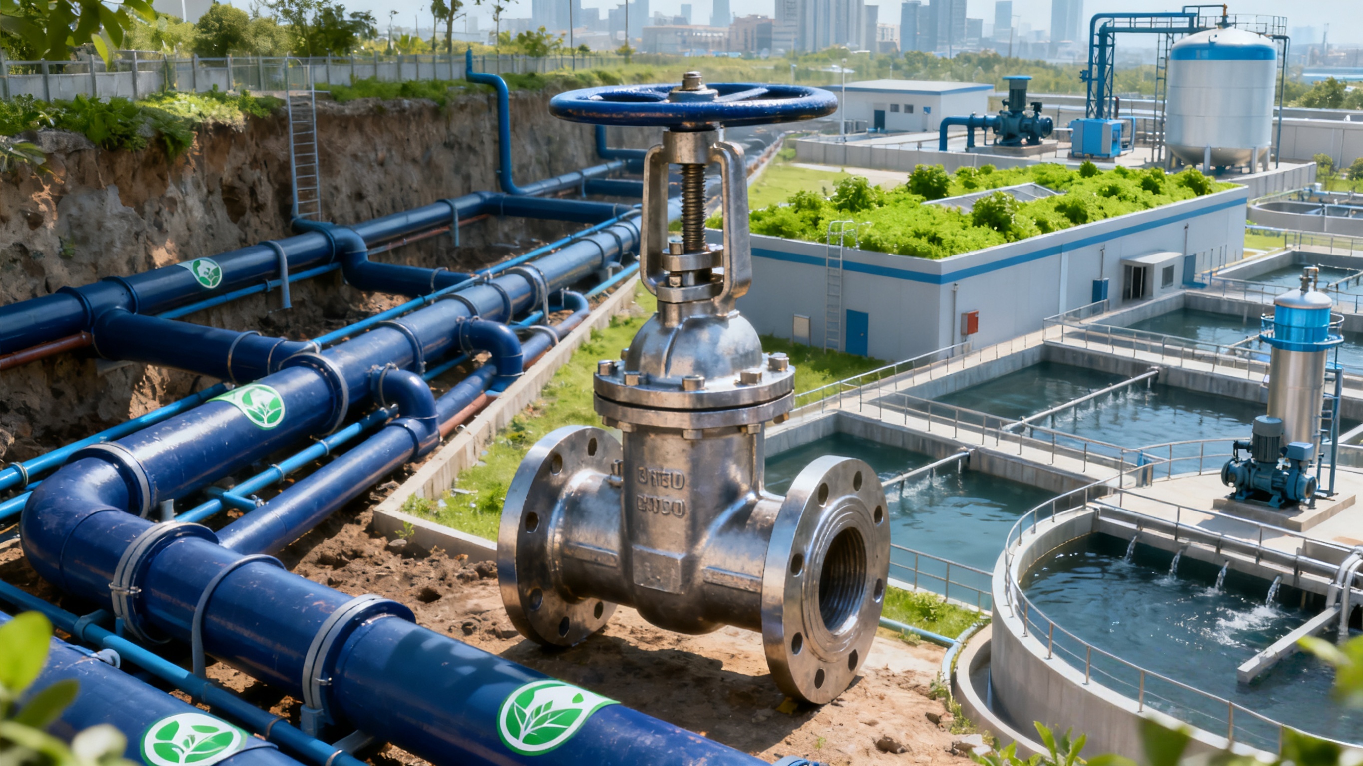 Manual Handlebar Control Fire Protection Clamp Wafer Type Butterfly Valve