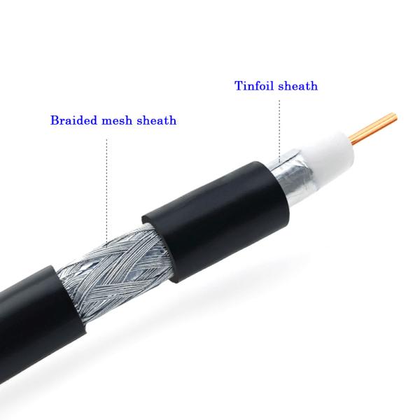 FTTH Fiber Drop Cable Lame Retardant Polyolefin Insulated ASU OD4.0 1.0SDI High Defination For Signal Transmassion
