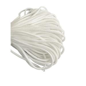Quality 2.5mm 3mm 1/8&quot; Round Elastic Band For Earloop Medical 3ply Face Mask for sale