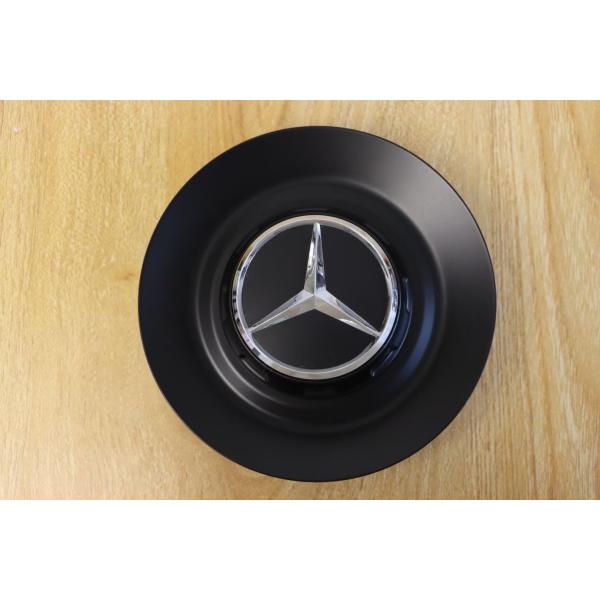 Mercedes Benz S Class W222 Matte Black AMG Hub Caps