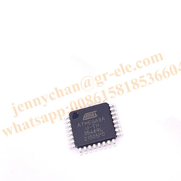 Buy New ATMEGA8A-AU ATMEGA8A U-TH package QFP32 8-bit microcontroller chip at wholesale prices