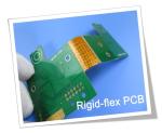 Flex/Rigid PCB Built on Polyimide and FR-4 With Immersion Gold or Immersion