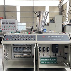 China Durable Plastic Screw Extruder Machine PVC Flex Pipe Water Line on sale