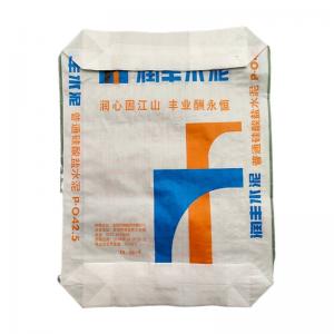 Quality 25 KG 40 KG 50 KG PP Woven Cement Sack Empty PP Valve Bag Block Bottom With Valve for sale