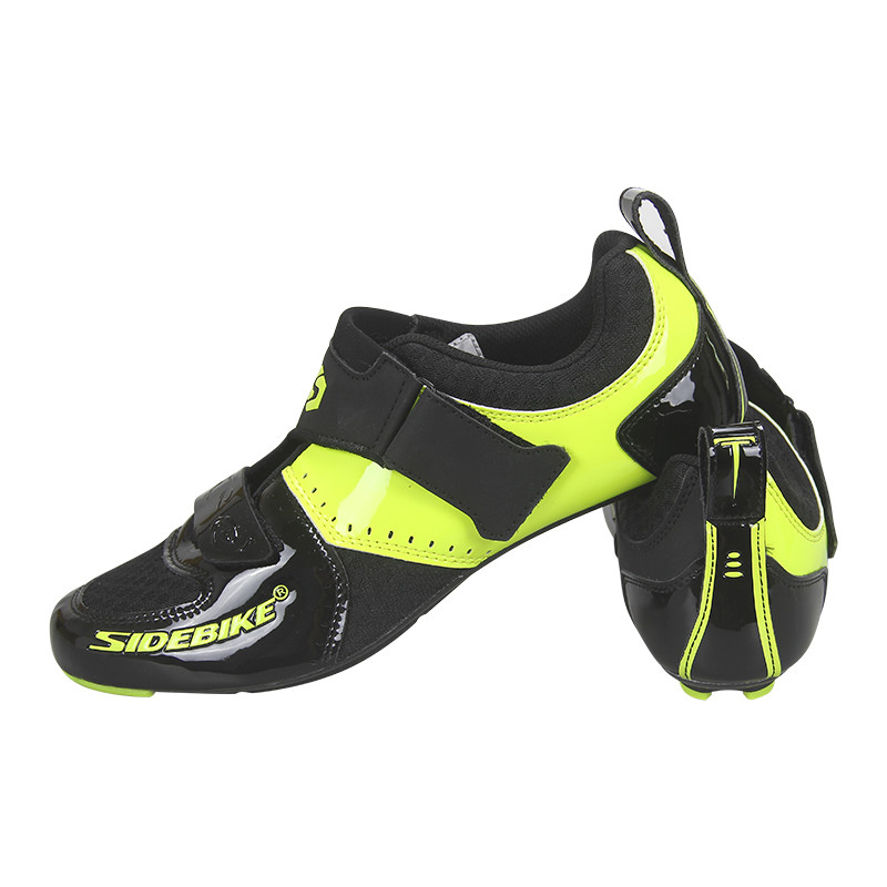 Slip Proof Sidebike Cycling Shoes / Triathlon Riding Shoes Fast Dry Sport Shoes