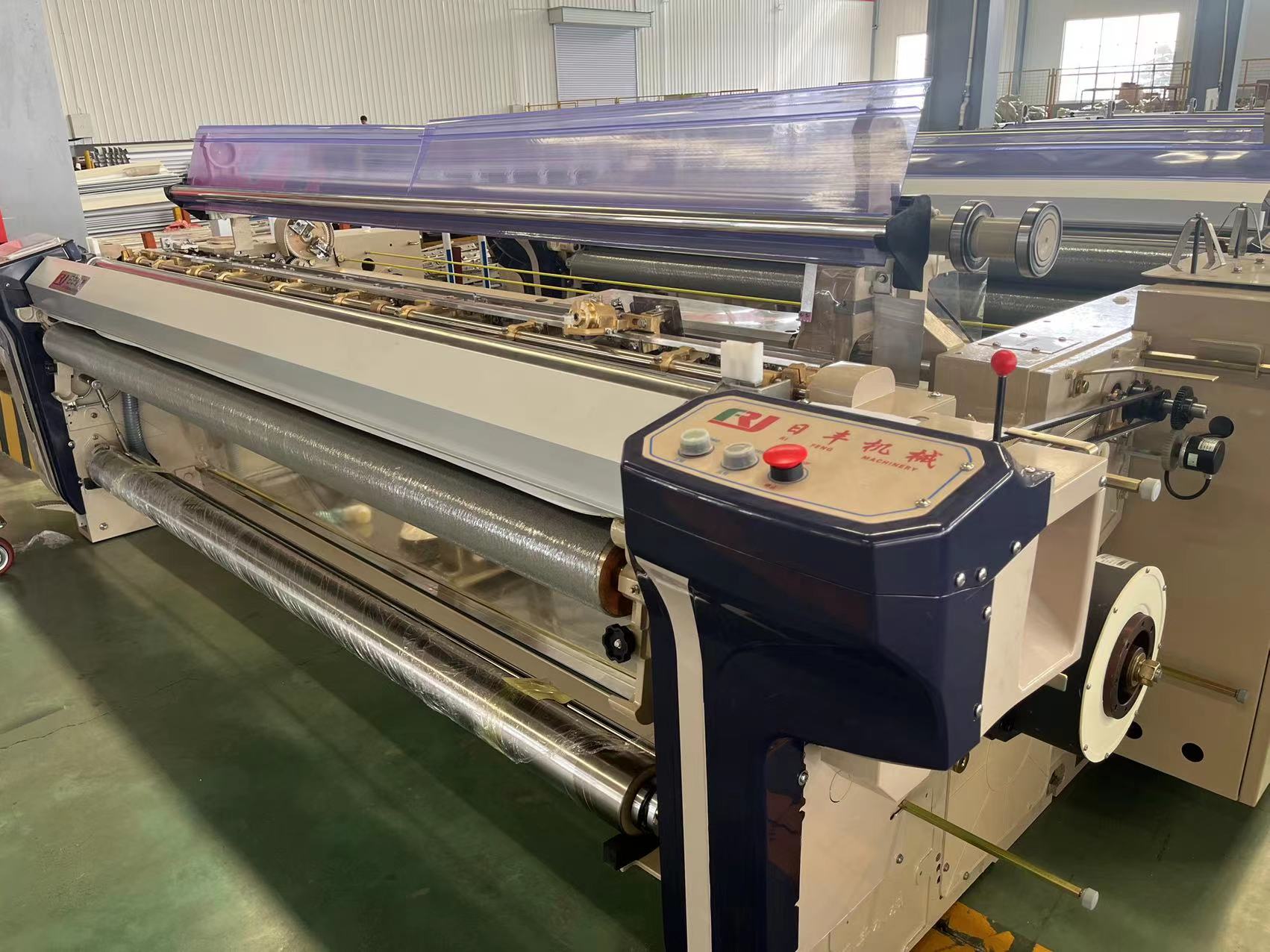 190cm Cam Electronic Weaving Machine Double Nozzle Weft Feeder Water Jet Loom
