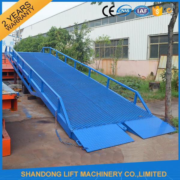 Buy Adjustable Loading Dock Ramp ,  Warehouse Container Loading Mobile Dock Ramp at wholesale prices