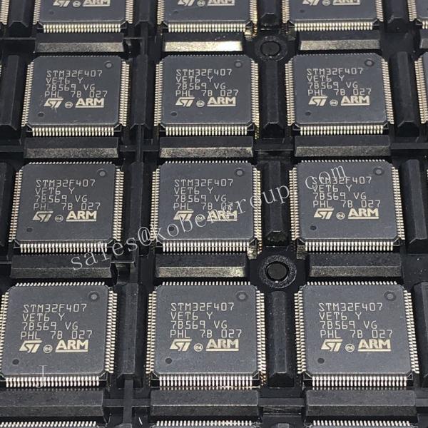 Buy STM32F407VET6 ARM Microcontrollers MCU ARM M4 512 FLASH 168 Mhz 192kB SRAM at wholesale prices