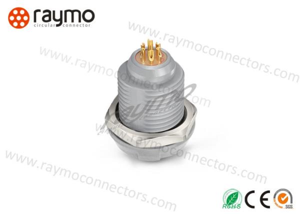 Buy PC Shell Plastic Push Pull Connectors PKG Socket PPS Insulator Panel Mount Socket at wholesale prices