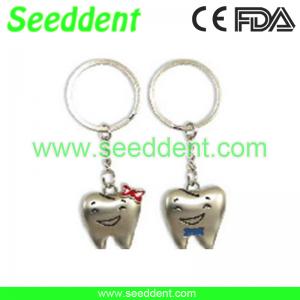 Quality Couple tooth key chain for sale