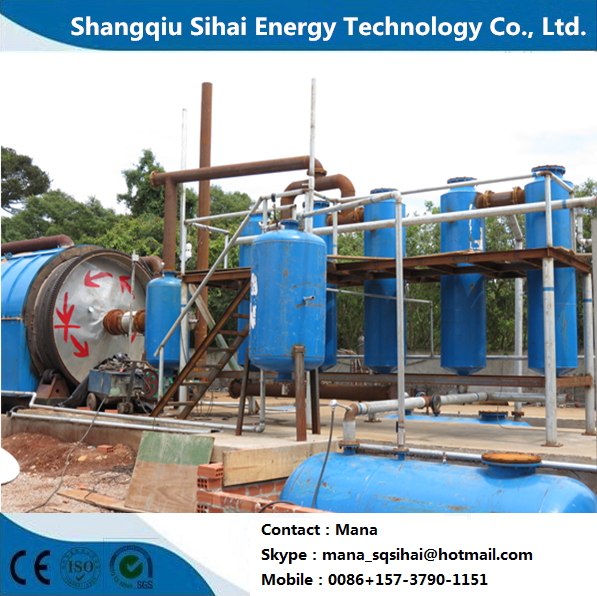Waste Plastic Pyrolysis Machine with High Oil Output and User-friendly Control Panel