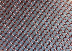 Quality Stainless Steel Wire Material Metal Chain Curtains Woven Wire Mesh Application for sale