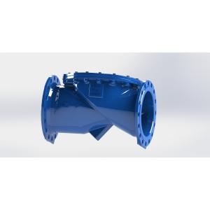 Quality High Grade Ductile Iron Swing Flex Check Valve Nylon Reinforced FBE Coated for sale