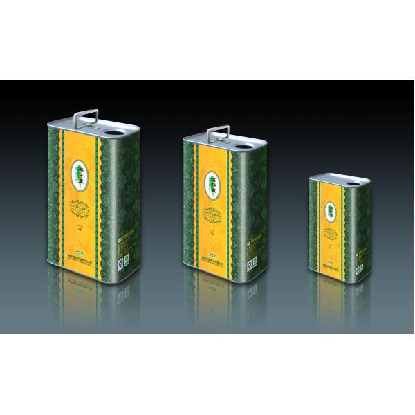 15 Litre Empty Tin Containers 0.38mm Rectangle Tin Can