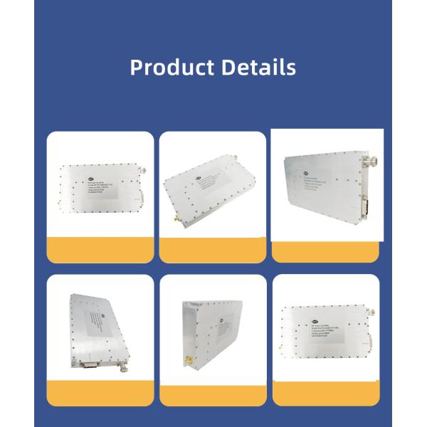 80W 400-470MHz High Efficiency UHF RF Power Amplifier With Rugged Design For Public Safety