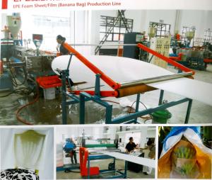 China SP-T90  EPE foam sheet/Film (Banana Bag) production line on sale