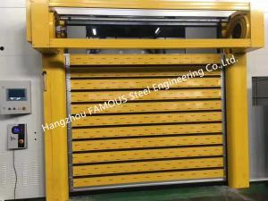 Quality Aluminum Extrusion Profiles Fire Rated Roller Door Fireproofing Lift Door With Electric Openers for sale