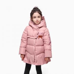 China Wholesale High Quality Baby Down Outwear Winter Warm Kids Jacket Quilted Toddler Girl Heavyweight Coat on sale
