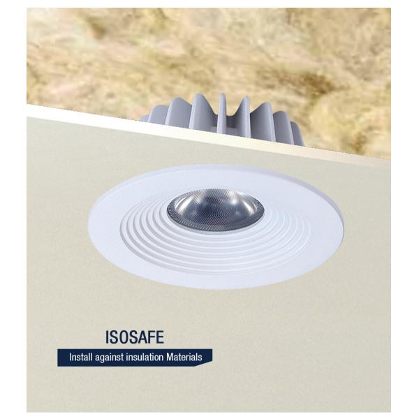 Diameter 80mm Dimmable LED Downlights Recessed IP54 9W 220-240V Trimless