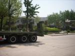Hydraulic Low Bed Semi Trailer With Mechanical Suspension In 3/4/5 Axles