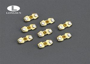 Quality Low Resistance Metal Stamping Tools Brass Contact Bridge For Electrical Equipment for sale