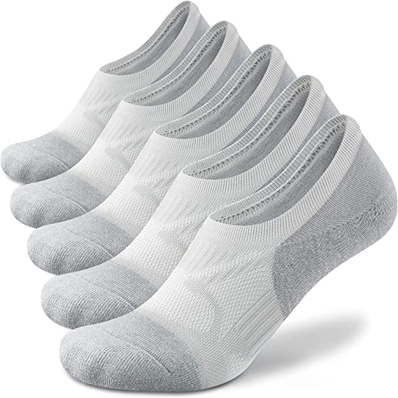 Women's Ankle Compression Running Socks Custom Color Athletic Low Cut Cushioned Socks