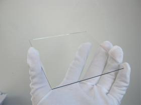high quality electronic glass conductive substrate 100x100×0.7mm