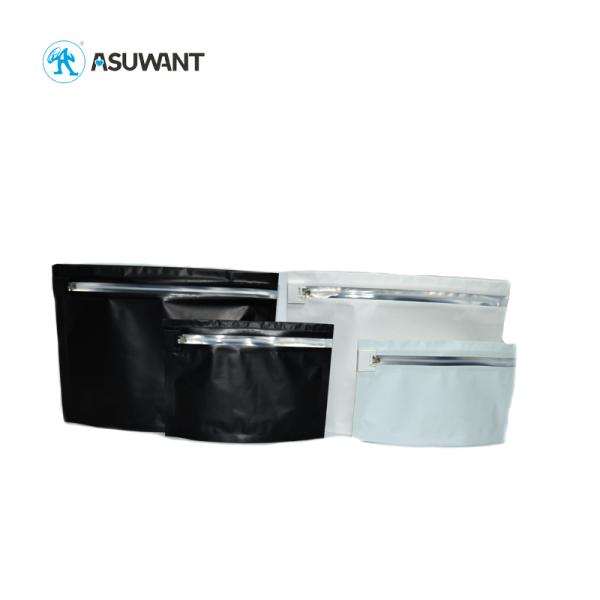 Clear Child Proof Zipper Bags Zipper Cement Packaging PE Plastic For Marijuana