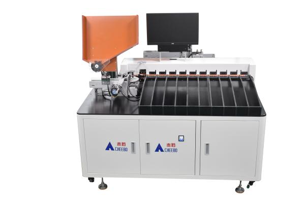 Buy Single Cylindrical Lithium Battery Pack Sorting Machine with 10 Gear and Automatic QR Code Sorting 1700*1000*1250MM at wholesale prices