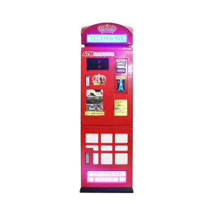 China 80W Token Vending Machine Secure Bill To Coin Changer With ICT Bill Acceptor on sale