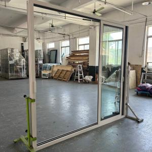 Security System Function Alumimum Sliding Glass Door With Custom Design And Function Options
