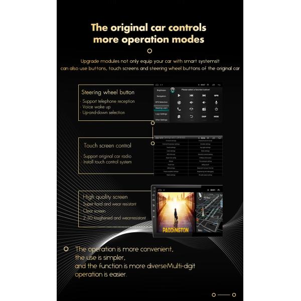 10.1" Toyota Android Radio Toyota Highlander 2009-2012 Car Navigation GPS 2Din