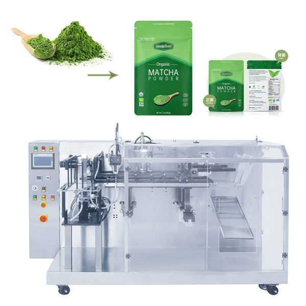 380V Matcha Powder Automatic Bagging Machine Prefabricated Horizontal