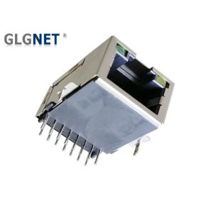 Quality RoHS REACH UL RJ45 Single Port Magnetic Latch Up Through Hole Mounting for sale