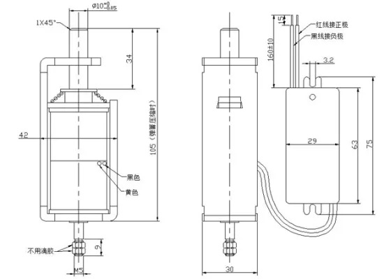 10 mm DC12V Open Solenoid Valve HS Code 8505909090
