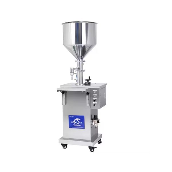 Semi Automatic Liquid Paste Filling Machine Cosmetic Cream Filling Machine 2000BPH