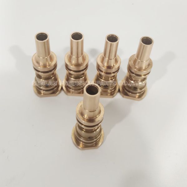 Brass Customized Precision Mould Parts Cnc Lathe Parts Machining Components