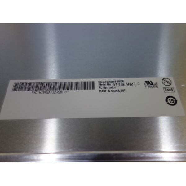 30 Pins Connector G190EAN01.0 19 Inch 6485K AUO LCD Panel